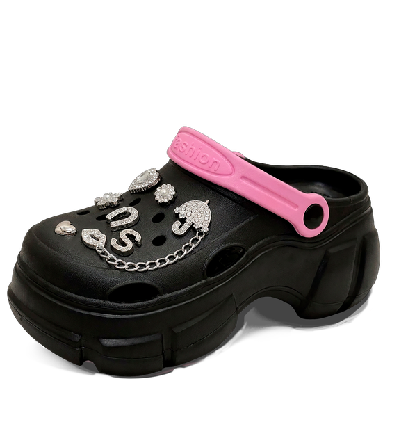 Negro y Fucsia